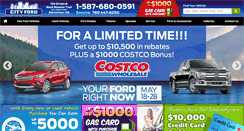 Desktop Screenshot of cityfordsales.com